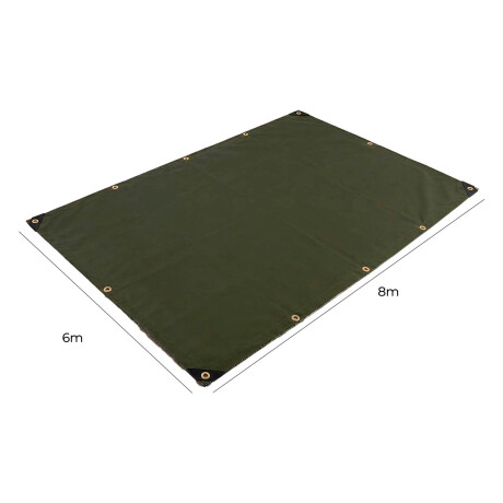 Lona Toldo Impermeable Uv Carpa 6x8mt + 4 Cuerda 5m Lona Toldo Impermeable Uv Carpa 6x8mt + 4 Cuerda 5m
