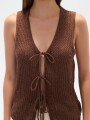 Chaleco Bine Chocolate