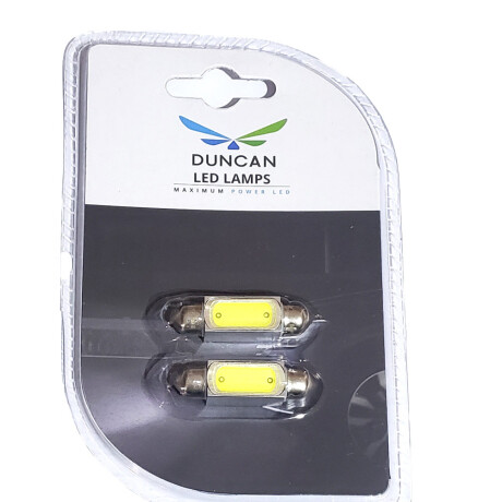 LAMPARA - T10X39 LED TUBULAR BLANCO BLISTER X2 DUNCAN LAMPARA - T10X39 LED TUBULAR BLANCO BLISTER X2 DUNCAN