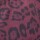Campera Leopardo Burdeos