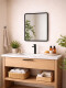 ESPEJO PARA BAÑO NEGRO