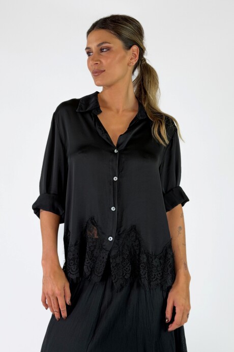 CAMISA MARIOLU Negro