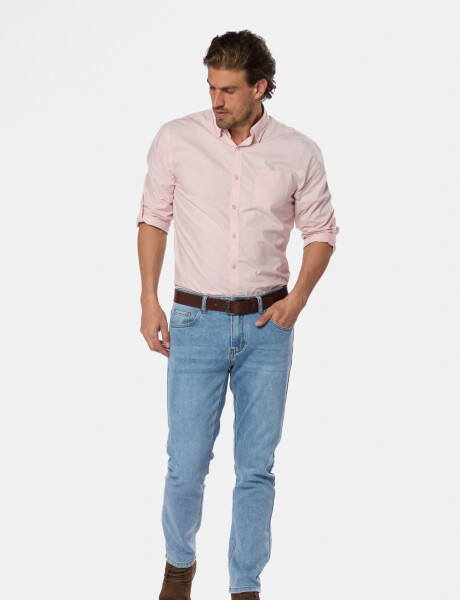 PANTALÓN DE JEAN SKINNY Celeste