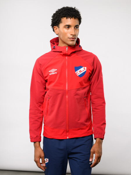 Campera Summit Nacional Hombre Beige, ordeaux, Rojo