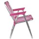 Silla Infantil Alta Aluminio ROSA