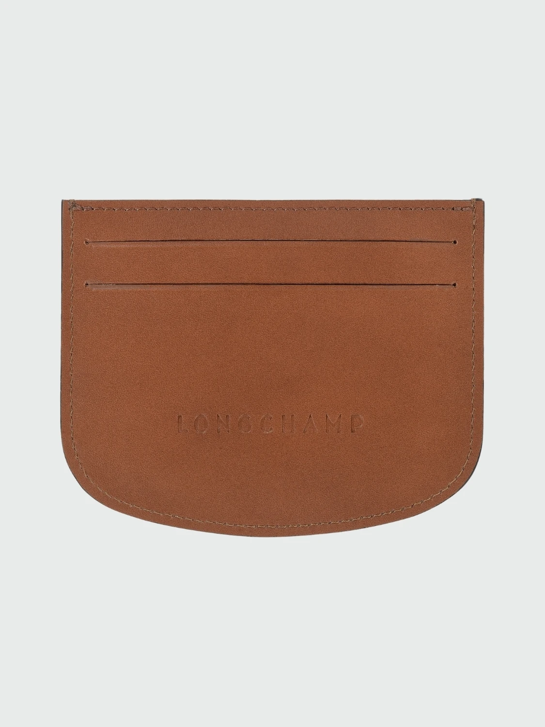 Longchamp - Tarjetero de cuero, Epure Marrón