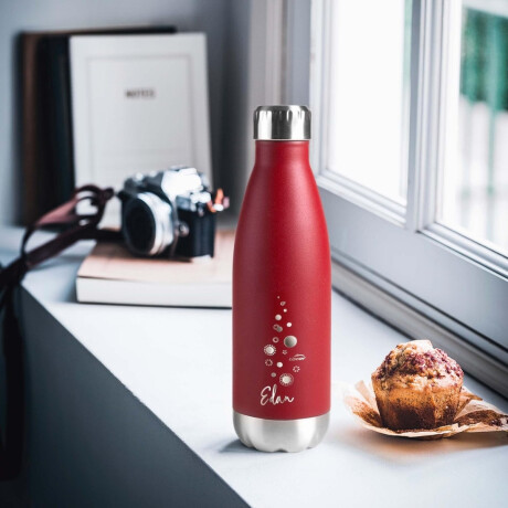 Botella acero inoxidable Roja Edan 500 ml Botella acero inoxidable Roja Edan 500 ml