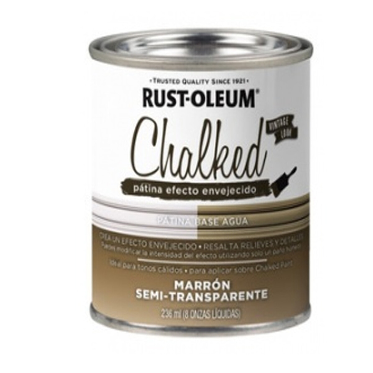 CHALK PATINA MARRON SEMI TRANSPARENTE 0.237 LT - N/a 