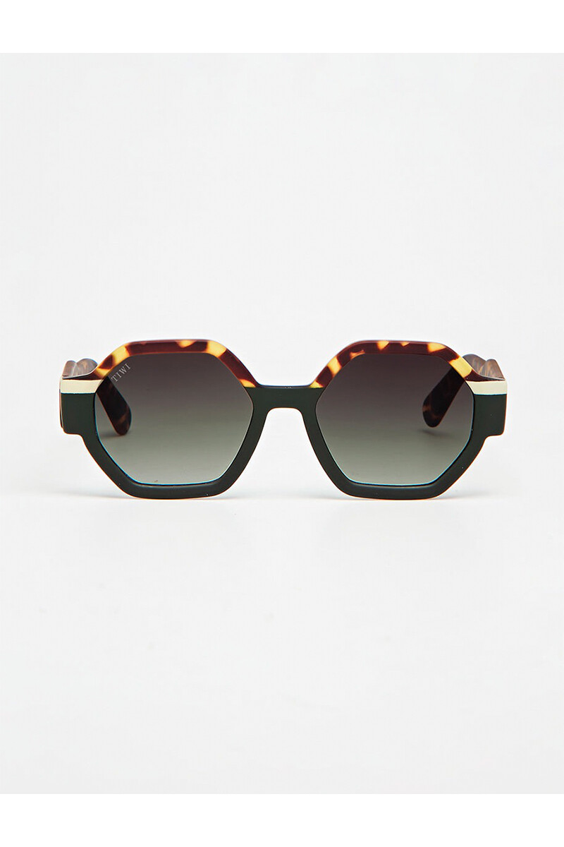 Lentes Tiwi Valette Green Tortoise With Green Lenses