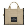 Marc Jacobs- Bolso tejido en jacquard , The Medium Tote Bag Beige