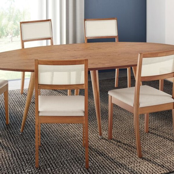 Mesa Comedor Nordica Oval Mesa Comedor Nordica Oval