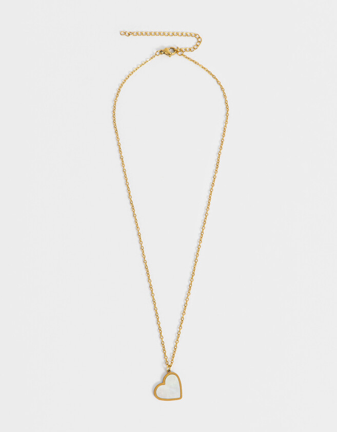 Cadena Corta con Dije Acero quirúrgico Cadena Corta Con Dije Acero Quirúrgico - Dorado