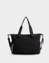 Bolsos Puffy Bolso Deportivo Acolchado - Negro