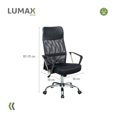 Silla Ejecutiva ergonómico Lumax Mesh Genova Silla Ejecutiva ergonómico Lumax Mesh Genova