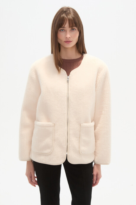 Chaqueta Clemen Crudo / Natural