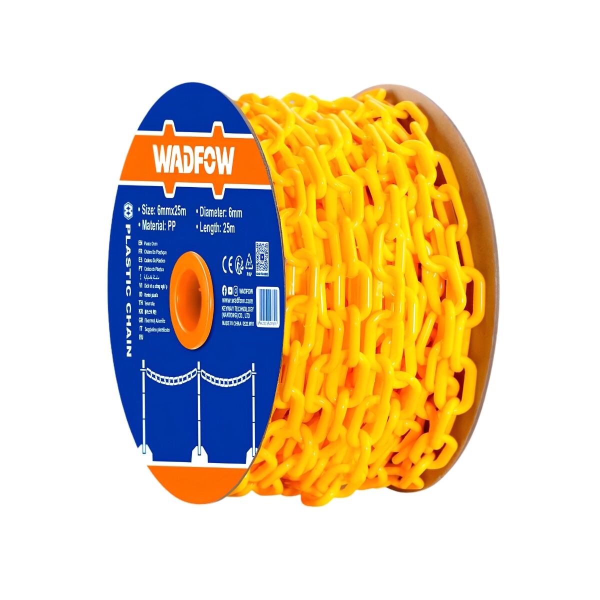 CADENA PLASTICA 6MM WADFOW METRO Cadena Plastica 6mm Wadfow Metro