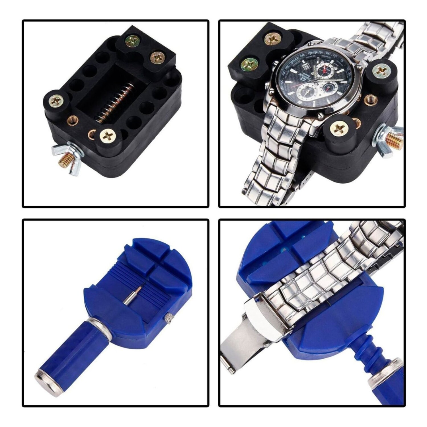 Set Herramientas Para Bisuteria Kit Relojero Reloj Gadgets Watches