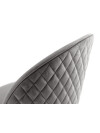 Silla de comedor KOKKEDAL terciopelo gris Silla de comedor KOKKEDAL terciopelo gris