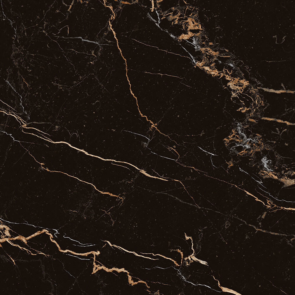SEMIGRES NERO PORTORO POL "A" 75X75 CM Semigres Nero Portoro Pol "a" 75x75 Cm