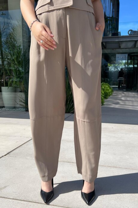 Pantalon Melina Gris beige