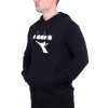 Diadora Canguro Deportivo Hombre Hoodie Ess. Sports Negro