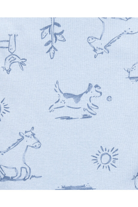 Pack cinco bodies de algodón, manga corta, azules Pack cinco bodies de algodón, manga corta, azules