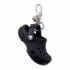 Llavero Crocs Classic Clog Bag Charm Unisex Black