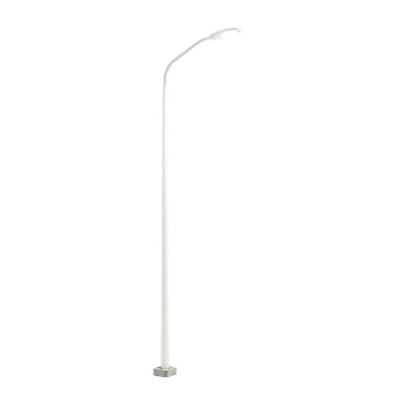 POLE6 Columna 6mt con Brazo Blanca