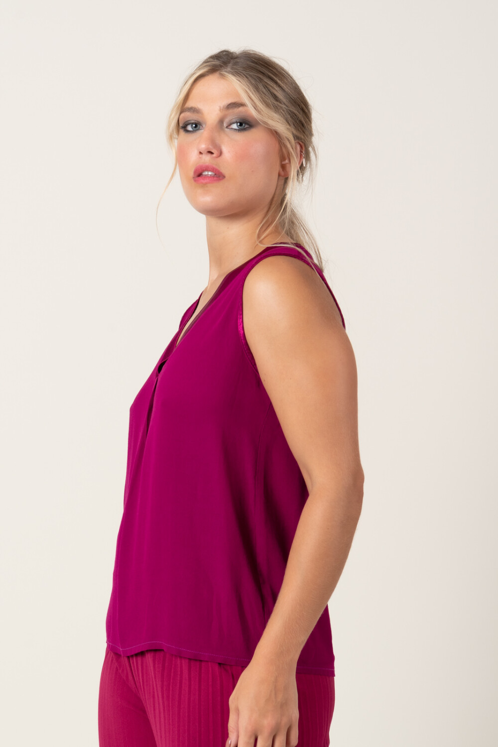 BLUSA TRINIDAD Fucsia