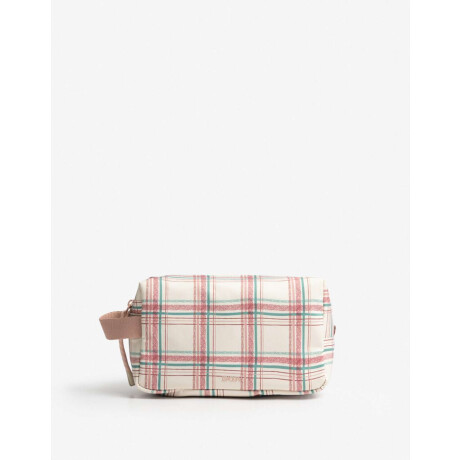 Portacosméticos De Material Reciclado Estampado Geometrico