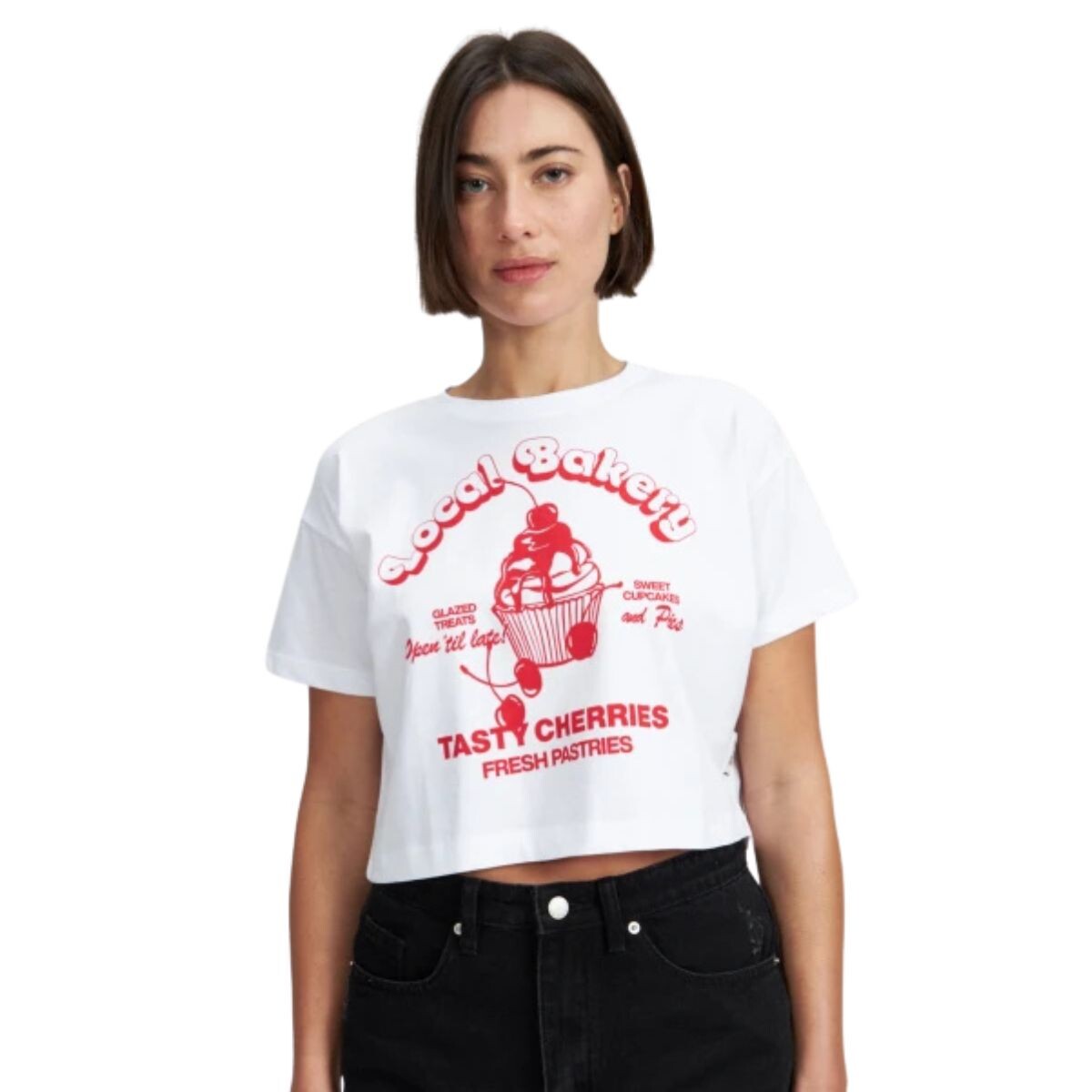 T-SHIRT SOJA XS-XL - BLANCO 