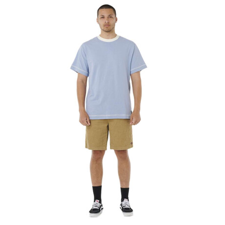 Remera Rip Curl Aots Ty Williams Ringer Tee Celeste