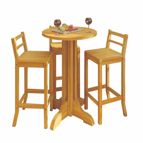Mesa con banquetas madera de pino Mesa con banquetas madera de pino