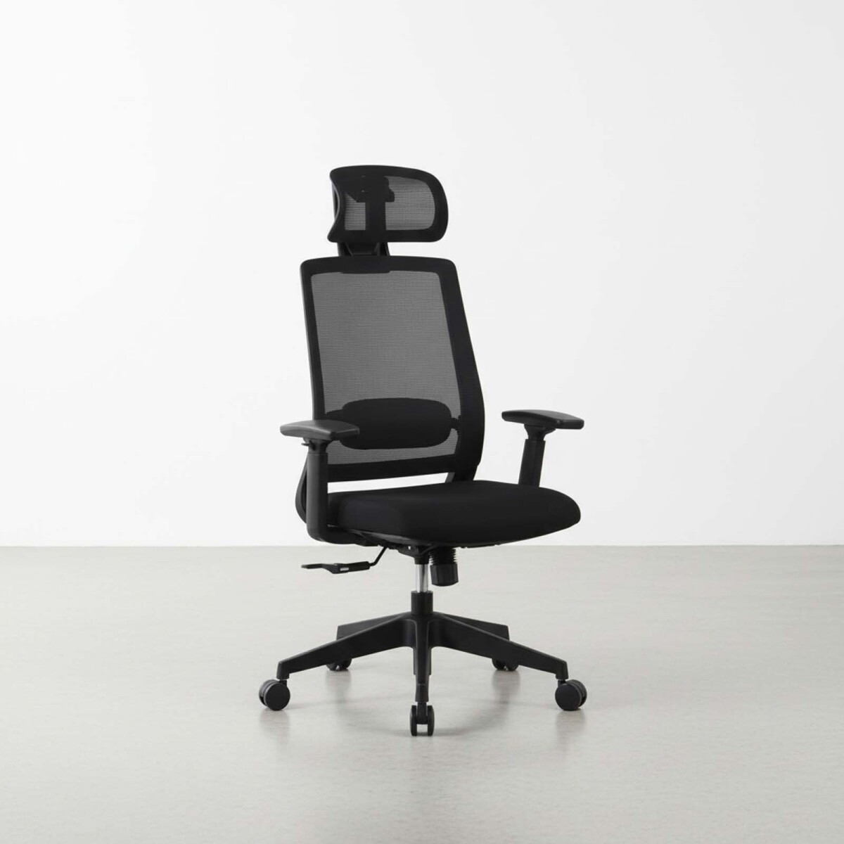 SILLA DE OFICINA - MALLA-Y-METAL NEGRO 2788F-1M 