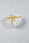 Caja Rigida Corazon 18 cm BLANCO