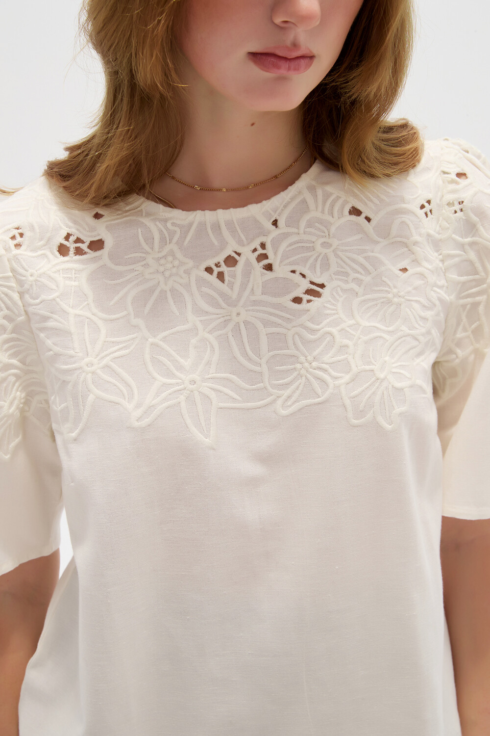 Blusa Benol Marfil / Off White