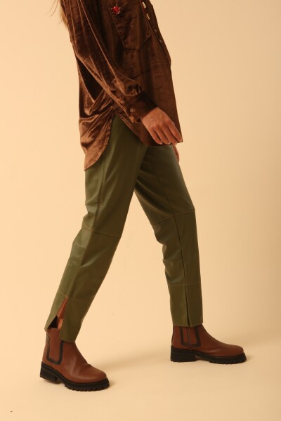 BOTA ROCA FW23 Camel Y Negr