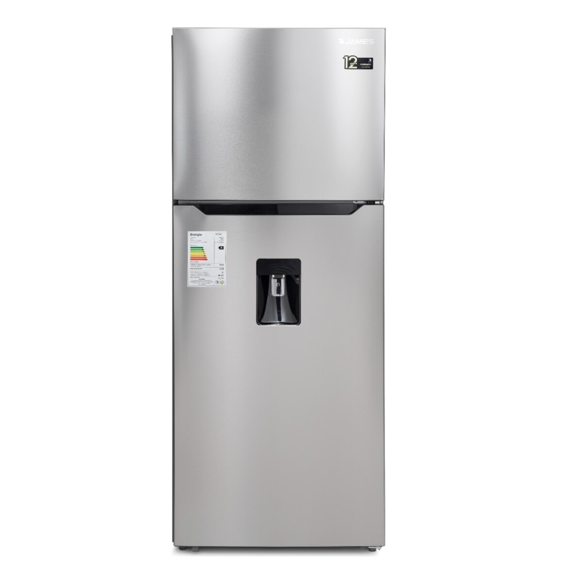 Refrigerador James Rj 571 Inv Inox Ddad Total 448 L 220v 