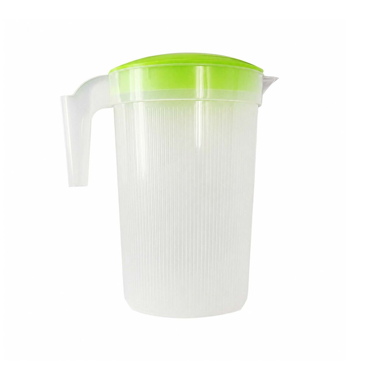 Jarra plastico con tapa 2.20 L 14x22.3x10.7 cm 