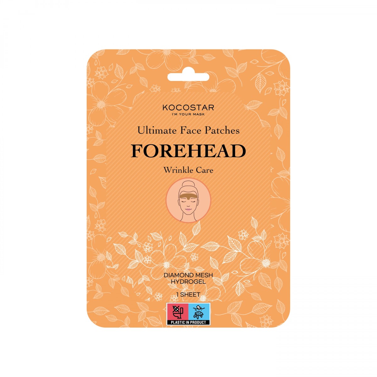 ULTIMATE FACE PATCHES FOREHEAD - Parche de hidrogel para las líneas de la frente 