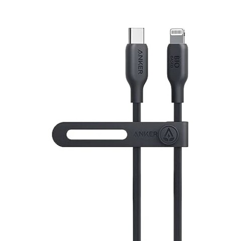 Cable ANKER 542 USB-C to Lightning BioBased 3ft Black Cable Anker 542 Usb-c To Lightning Biobased 3ft Black