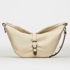 Bolso Bambu En Cuero Graneado Cotton