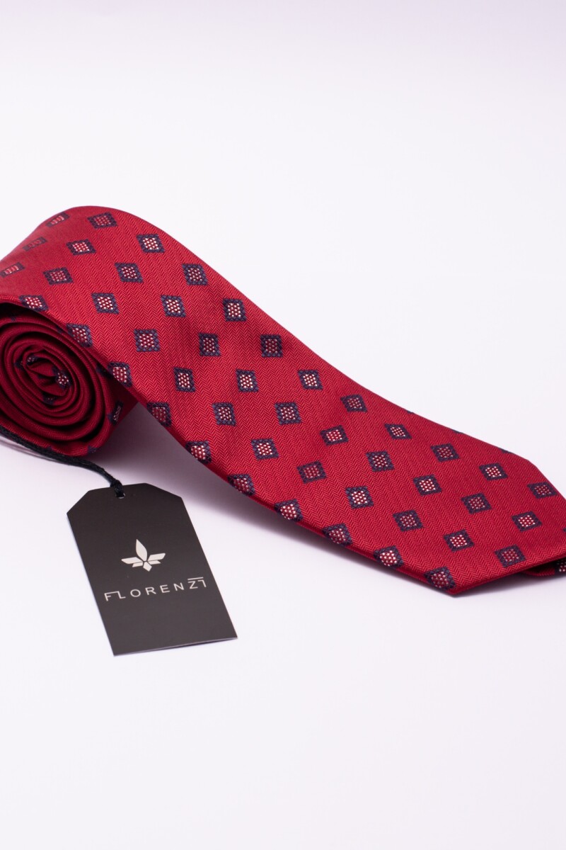 CORBATA 7.5 ROJO