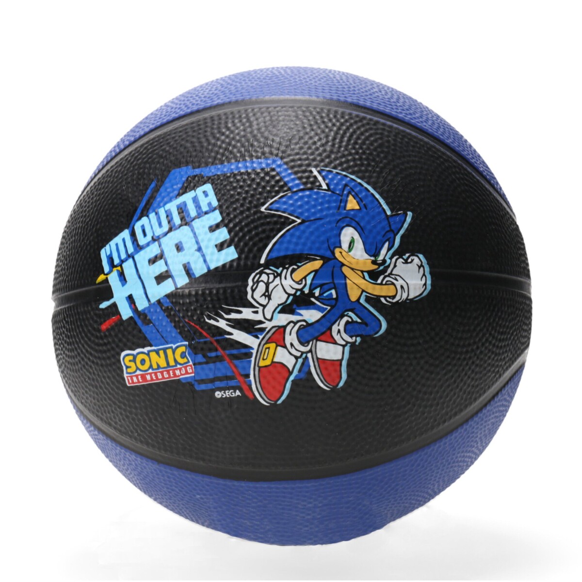 Pelota Sonic Here - Azul - Blanco 