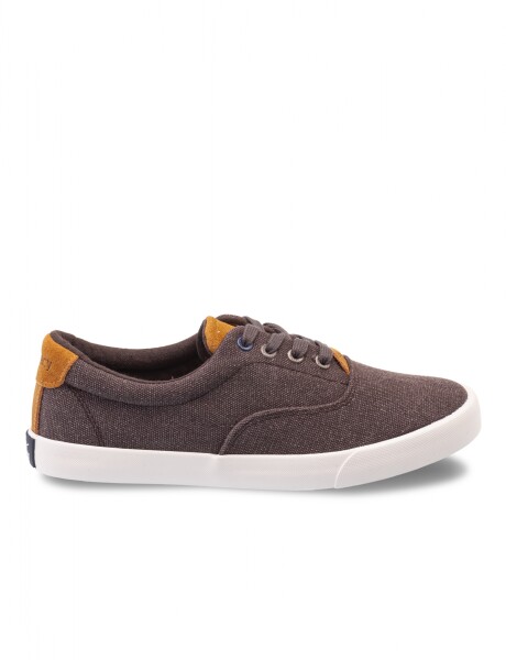 CHAMPION DE TELA CON CORDONES Gris
