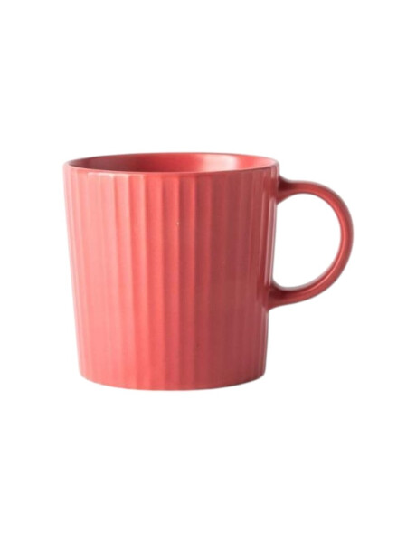 MUG 350ML RAYAS CORAL MUG 350ML RAYAS CORAL
