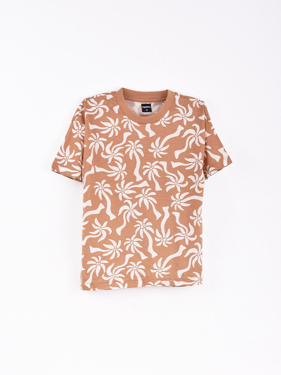 REMERA POLO - MARRON 