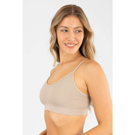 Soutien bretel fino Beige