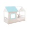 Cama Casita - Tota B137 Blanco/Azul