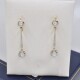 Caravanas Antiguas En Oro 18K Y Brillantes Caravanas Antiguas En Oro 18K Y Brillantes